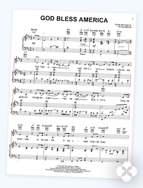 500 irving berlin sheet music