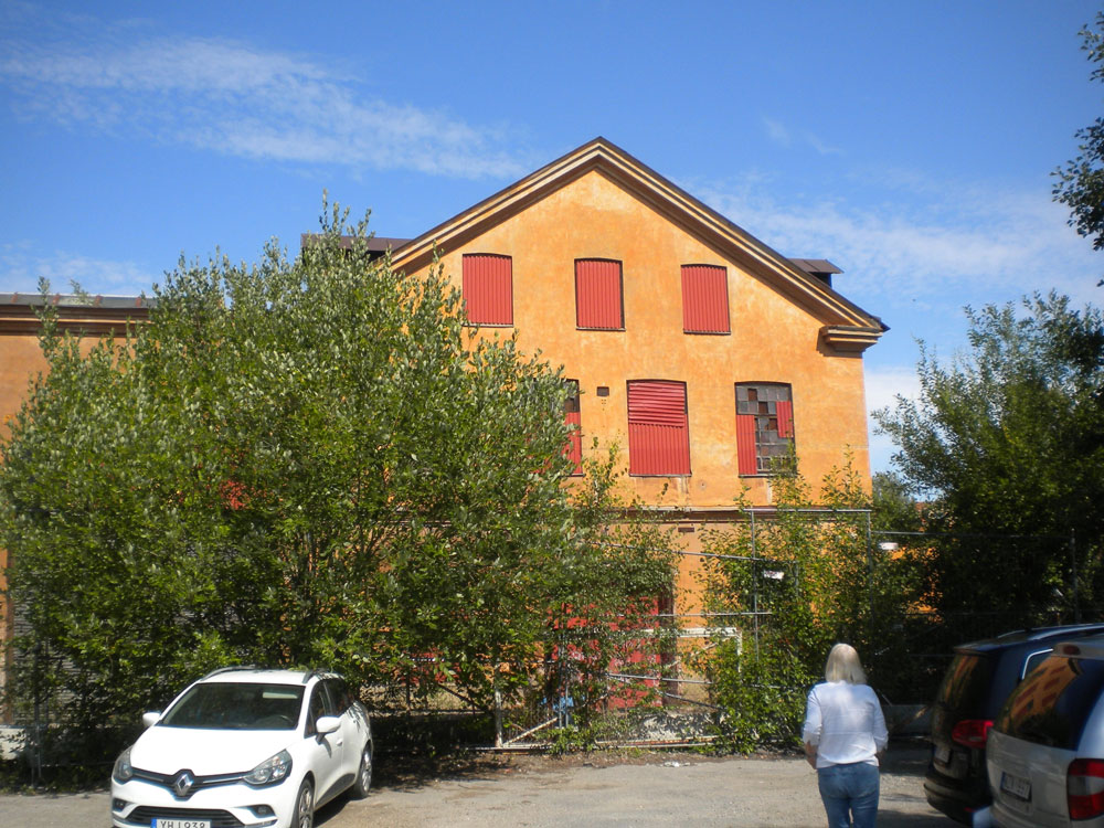Iron works factory in Torshälla where Oscar Johanson worked