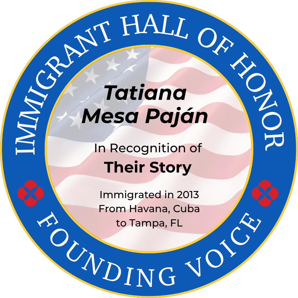 Tati Founding Voice Badge